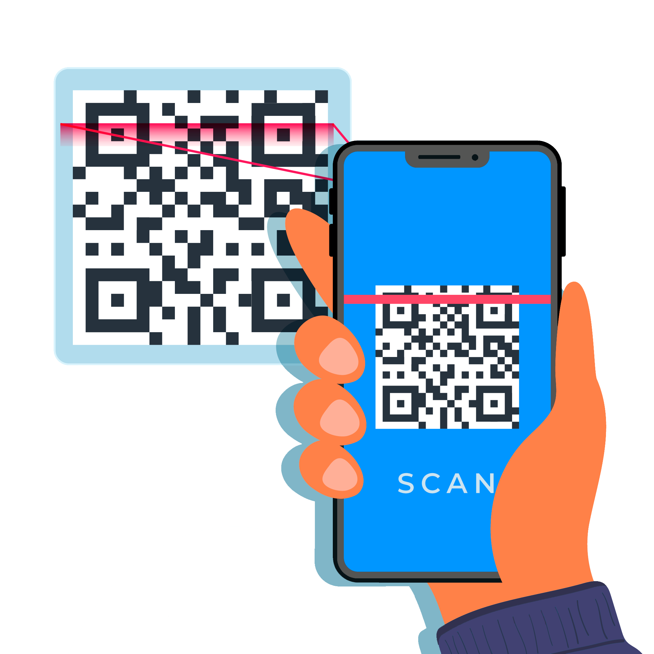 What's hidden under the QR code