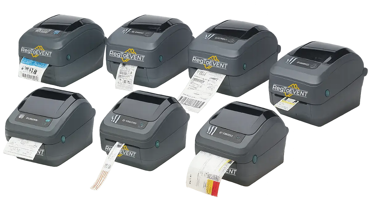 печать наклеек на бейджи