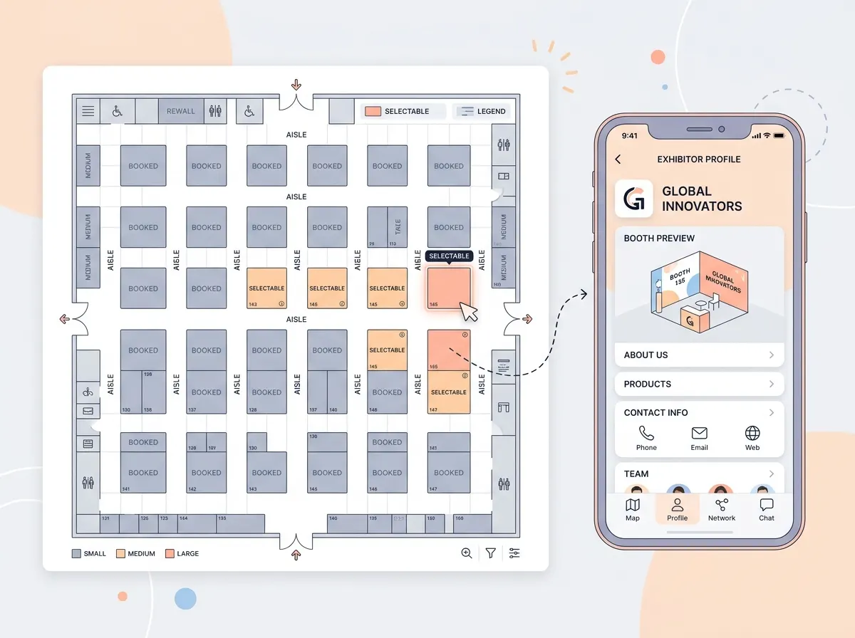 Automatizarea unei expoziții și Networking APP de la RegToEvent